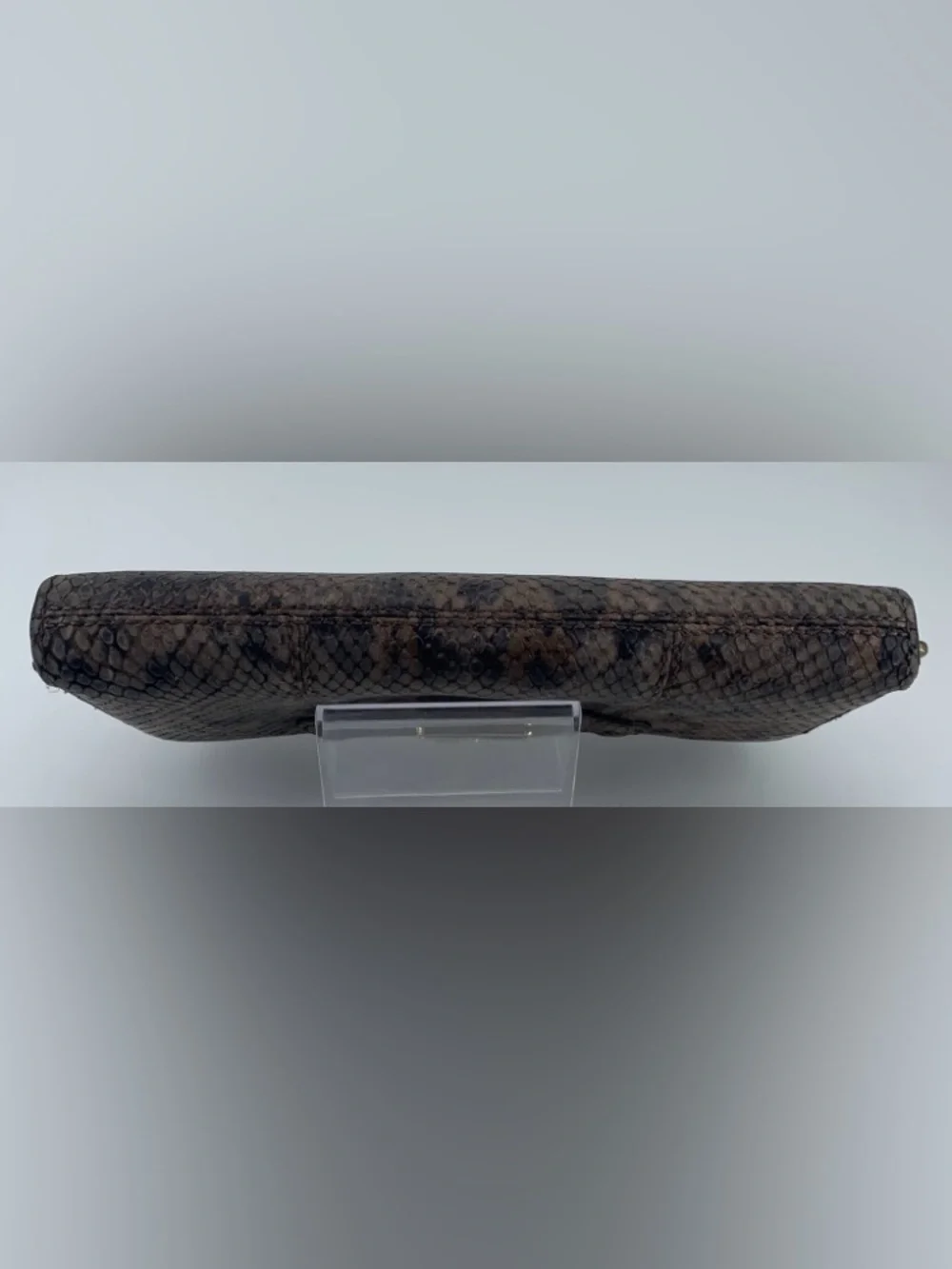 Coach Embossed Python/Snakeskin Leather Wallet